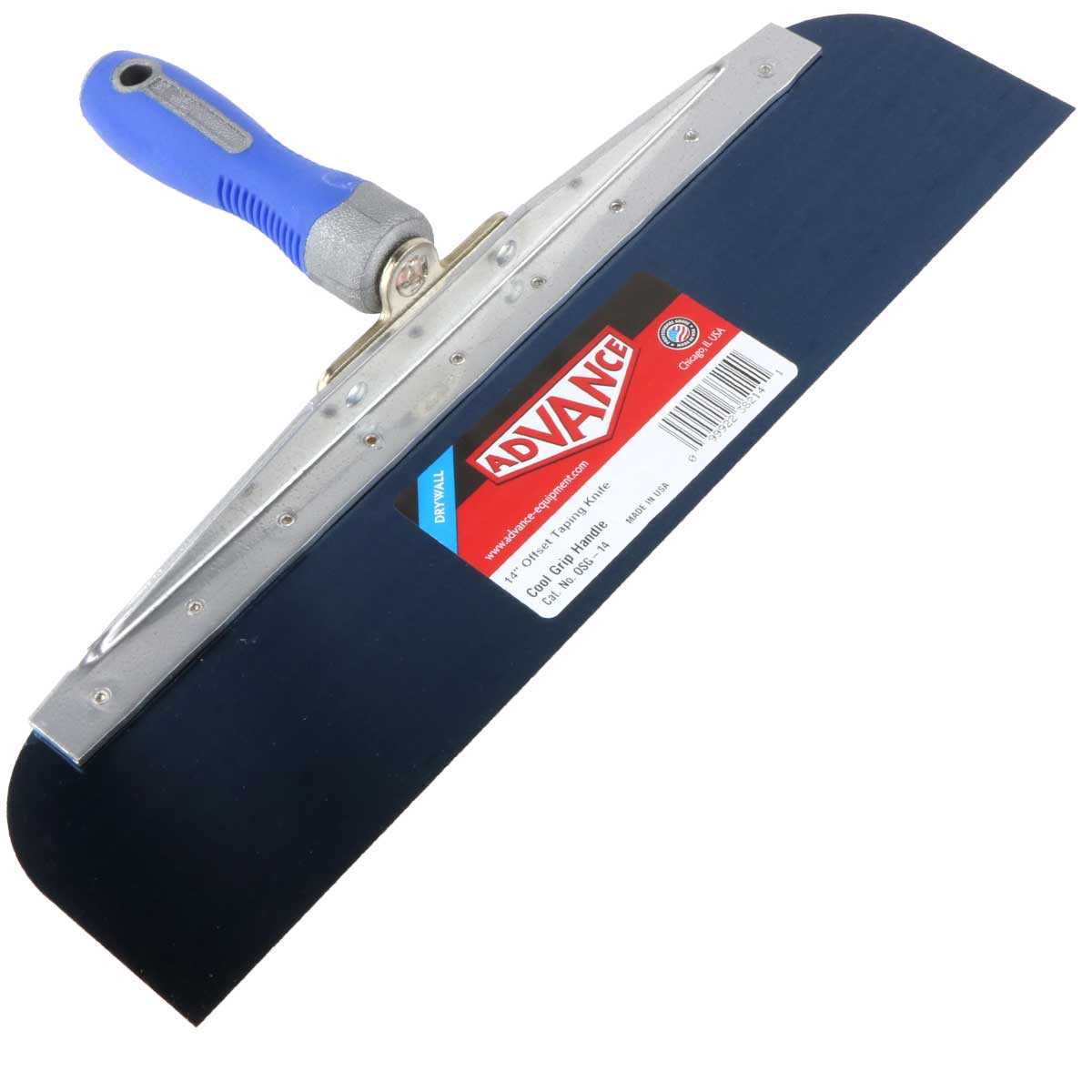 Advance 14" Blue Steel Offset Knife